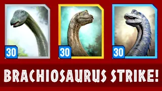 LEVEL 30 BRACHIOSAURUS EPIC STRIKE (JURASSIC WORLD ALIVE)