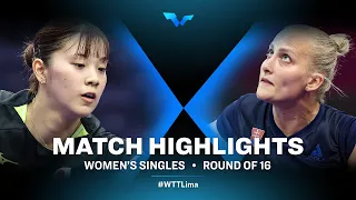 Miyu Nagasaki vs Barbora Balazova | WS | WTT Contender Lima 2022 | (R16)