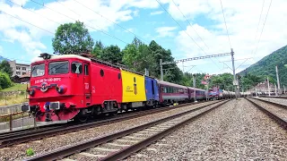 Various passenger trains-Diferite trenuri de călători-Sinaia-România-Iulie 2021