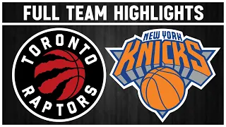 Toronto Raptors vs New York Knicks - Full Team Highlights | Dec 1, 2023