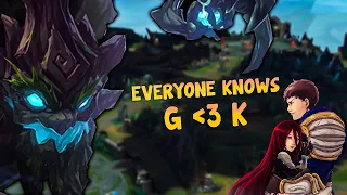 League Champions react to Garen x Katarina love story