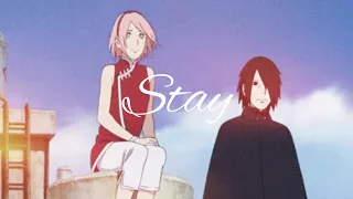 The Kid LAROI, Justin Bieber - Stay 「AMV」Sasuke & Sakura