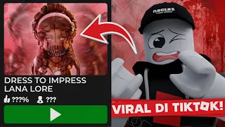 GAME INI MENYIMPAN SESUATU!!! CREEPYPASTA DREES TO IMPRESS LANA LORE!!