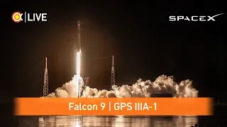 Трансляция пуска SpaceX Falcon 9 [GPS III]