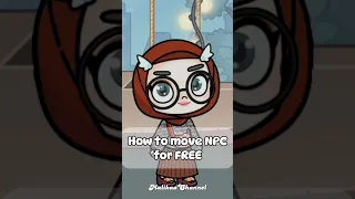 HOW TO MOVE NPC FOR FREE | AVATAR WORLD #avatarworld #tutorial