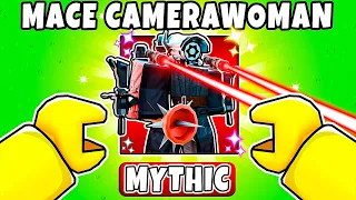 UNLOCKING MACE CAMERAWOMAN in Toilet Tower Defense