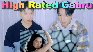 Korean singers' reactions to the Indian MV where they dance cutely like puppy🐶High Rated Gabru