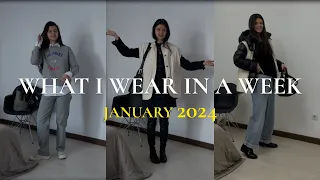 What i wear in a week | of January edition | Sima R