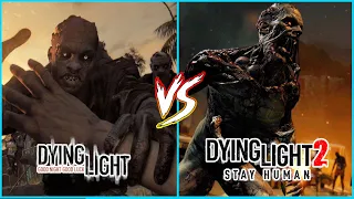 Dying Light vs Dying Light 2 Comparison Graphics & Parkour & Combat Animations