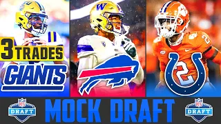 2024 NFL Mock Draft with Trades | NFL Mock Draft post Stefon Diggs Trade