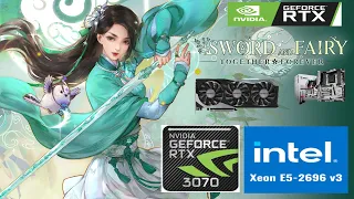 Sword and FairyTogether Forever Xeon E5 2696 V3 + RTX 3070 (High 1080p