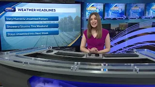 Video: Possible downpours and thunderstorms this afternoon