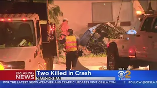 2 Men Killed In High-Speed Crash Into Diamond Bar Apartment Building