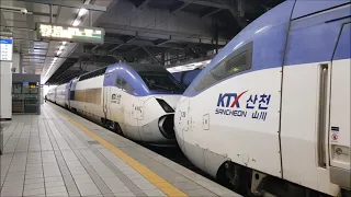 용산역 열차영상(Trains at Yongsan Station)
