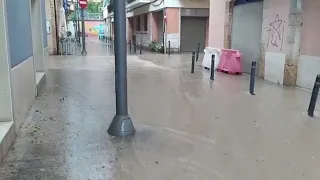 Heavy rainfall causes destructive flash flood in Tarragona, Spain