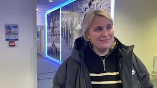 Emma Hayes loves coming to Leicester - see and hear why after her side’s 4-0 win