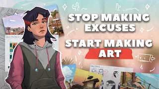 It's time to START that art project you keep putting off