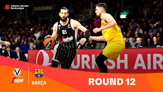 Virtus Segafredo Bologna-FC Barcelona | Round 12 Highlights | 2023-24 Turkish Airlines EuroLeague