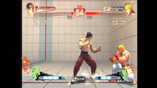 Fighting Online as Ken Against Fei-Long in Super Street Fighter 4 : AE