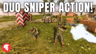 DUO SNIPER ACTION! - Company of Heroes 3 - US Forces Gameplay - 3vs3 Multiplayer - No Commentary