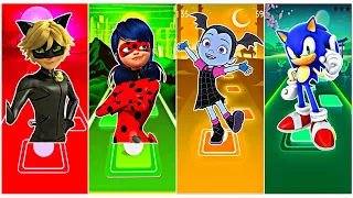 Cat Noir  🆚 Miraculous Ladybug 🆚 Vampirina  🆚 Sonic  🆚 Who Will Win?