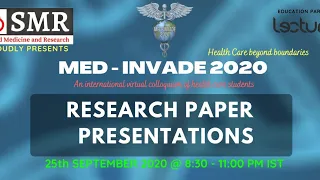 Research Paper Presentations - MEDINVADE 2020