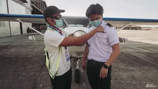 First Solo Flight - Cessna 152 - WCC PILOT ACADEMY - Polo Manalang - Philippines