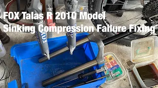 FOX Talas 32 2010 model Sinking Compression Problem