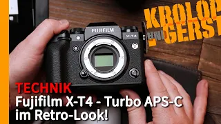 Fujifilm X-T4 - Turbo APS-C im Retro-Look! 📷 Krolop&Gerst