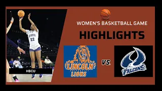 Lincoln University vs ST. Augustine's Women's Basketball CIAA Tournament 02/ 27/ 2024