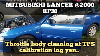 MITSUBISHI LANCER TPS SENSOR CALIBRATION