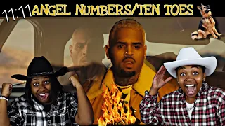 CHRIS BROWN - ANGEL NUMBERS/TEN TOES | KD & MJ REACT