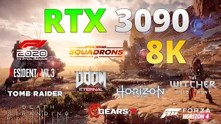 RTX 3090 Test in 8K DSR - 10 Games