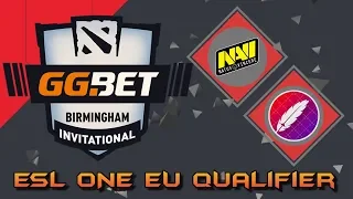 Navi vs Pango / Bo1 / GG.Bet Birmingham Invitational / Dota 2 Live