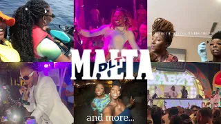 DLT Malta Vlog: Festival, Rainforest Cafe, Jet Skiing & More | Asake, Dexta Daps & many more