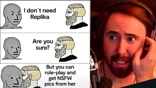 Replika: AI-Generated Cybersexual Disaster | Asmongold Reacts