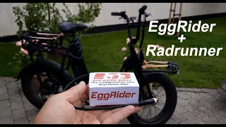 First ride - EggRider on Radrunner EU version