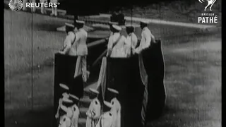 ITALY: DEFENCE - Gymnastic Display by Naval Cadets (1931)