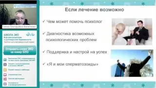 Мужской фактор бесплодия Психологическая поддержка в ЭКО (вебинар 7)