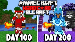 I Spent 200 days in HARDCORE RLCraft.. Here's What Happened..