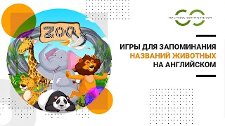 Детские игры на английском языке про животных