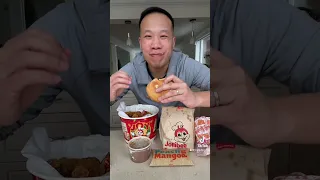 Jollibee Mukbang - Fried Chicken, Spicy Chicken Sandwich, and Banana Langka Pie in Canada