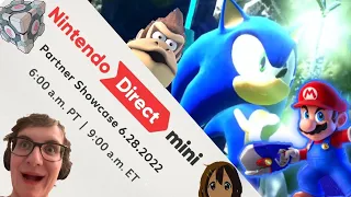 My Terrible Reaction to the Nintendo Direct Mini: Partner Showcase | 6.28.2022