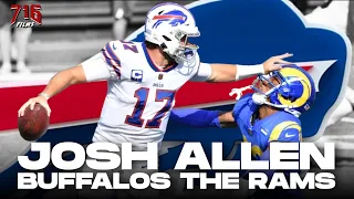 Josh Allen Buffalos the Los Angeles Rams│Buffalo Bills 2020 Season Highlights