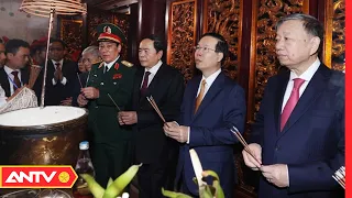 Chủ tịch nước Võ Văn Thưởng dâng hương tưởng niệm các Vua Hùng | Tin tức 24h mới nhất | ANTV