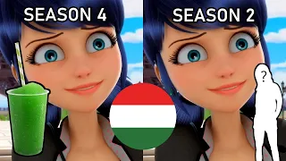 Flashback Consistency in the Hungarian Dub (Miraculous Ladybug)