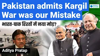 KARGIL WAR was our Mistake - Nawaz Sharif BIGGEST Confession | World Affairs