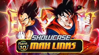 SUPER DELETO RETURNS! LR EZA STR SUPER VEGITO MAX LINKS RAINBOW 200% SHOWCASE [Dokkan Battle]