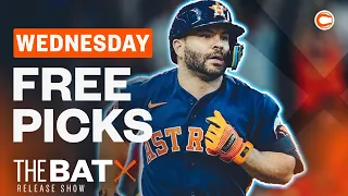 Astros vs Rangers Game 3 Picks & Predictions | THE BAT X Release Show with Derek Carty