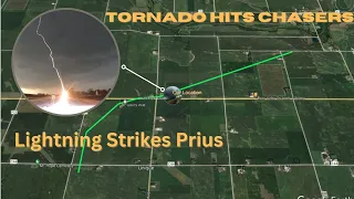 CHASERS CAUGHT IN TORNADO!!!